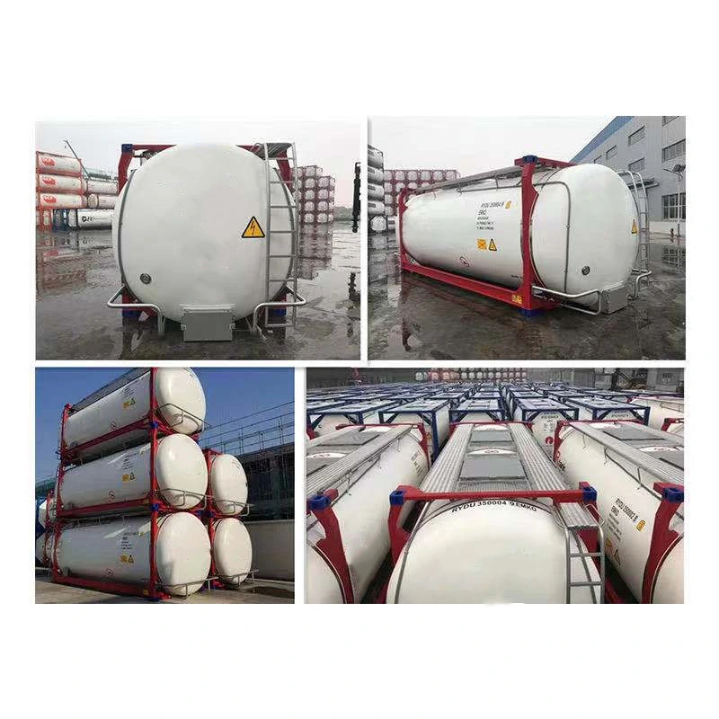 Steel Structure 10 Years Haosheng Wooden 6058*2438*2438mm LNG Storage Tank