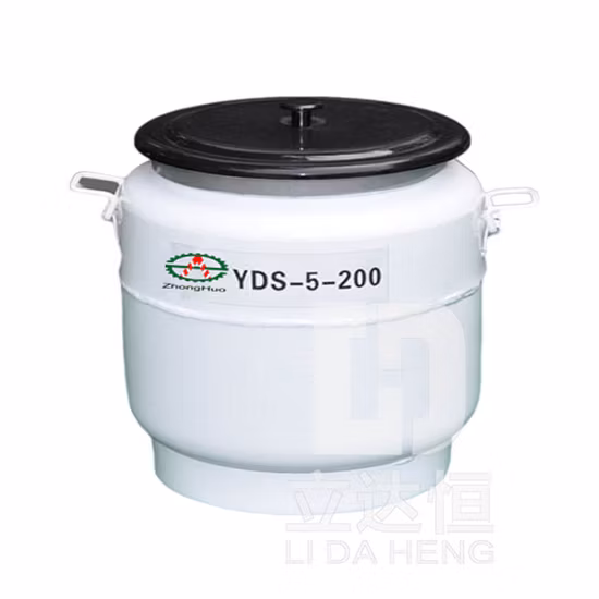 Yds-10 Yds-20 serbatoio di azoto liquido con serbatoio a canestro per lo stoccaggio criogenico di materiali biologici