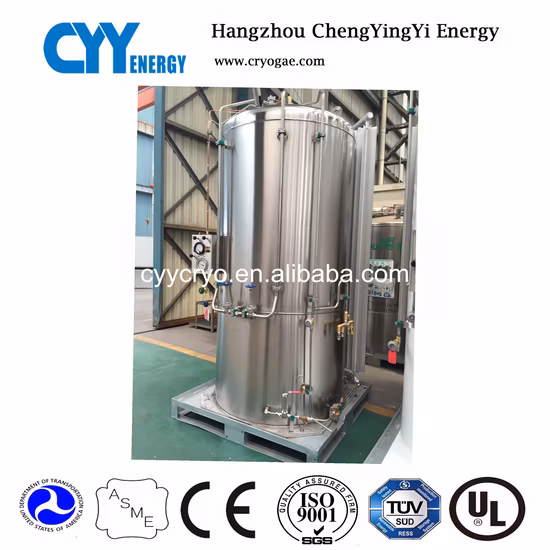 Serbatoio criogenico di ossigeno liquido/azoto/gas naturale/anidride carbonica da 1-5 m3